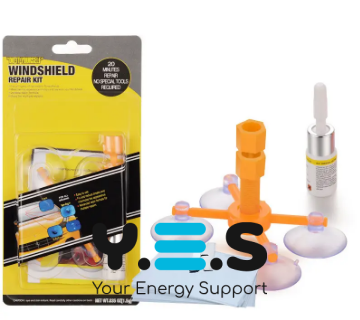 Ремкомплект Windshield для ремонту лобового скла: видалення сколів і тріщин