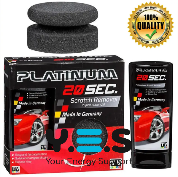 Паста-полірувальник Platinum 20 sec для авто: видалення подряпин та відновлення блиску
