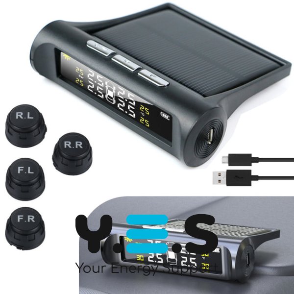 TPMS: бездротова система контролю тиску в шинах із зовнішніми датчиками