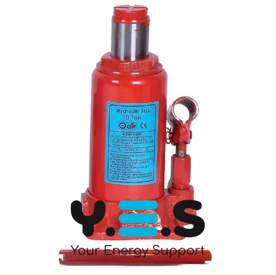 Бутильний гідравлічний домкрат для авто 10 т (10т)