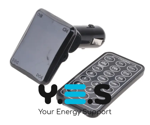 FM-трансмітер/модулятор HZ H16 для авто з пультом ДК, мультимедійні функції