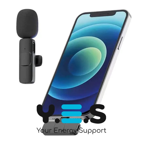 Бездротовий петличний мікрофон K8 Type‑C для блогерів (петличка)