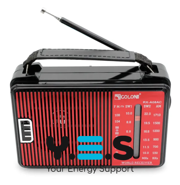 Портативний радіоприймач GOLON RX-A08 AC 220В та на батарейках