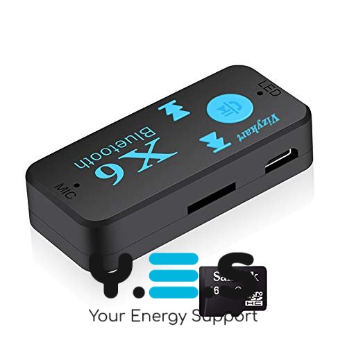 Бездротовий Bluetooth аудіоресивер BT-X6 для передачі звуку, зручне BT-підключення