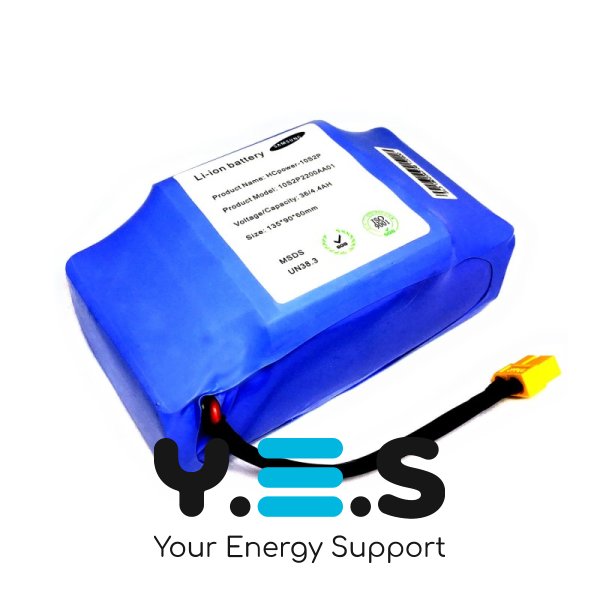 Універсальний Li-ion акумулятор для гіроборда/гіроскутера SL3 36V 4400mAh 135×90×60 мм