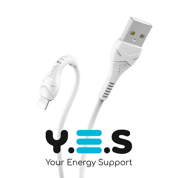 Кабель HOCO X37 USB‑Micro 2.4A Lightning для Apple iPhone, зарядка+передача даних