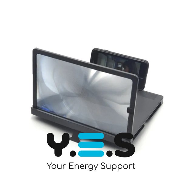 Збільшувач екрана телефону 9D F8 (Enlarged Screen), лупа-підставка для смартфона