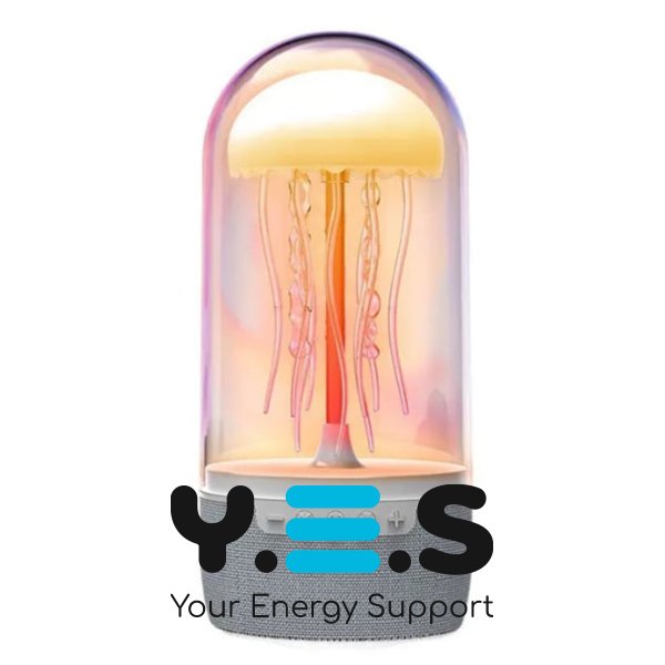 Портативна Bluetooth-колонка MAX113 з нічником «Медуза», підсвітка, USB-живлення