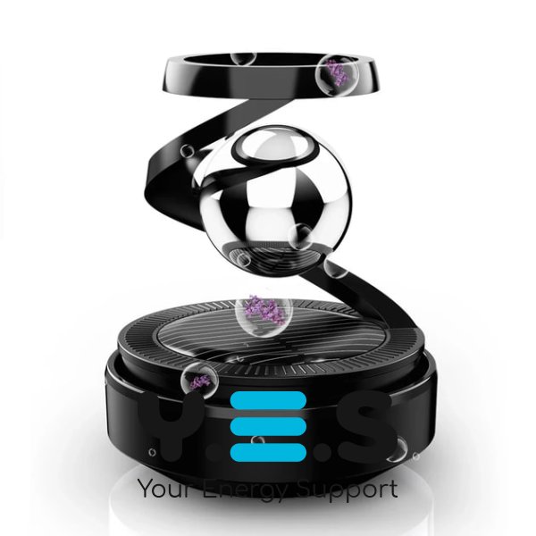 Автоароматизатор на сонячній енергії з обертовою кулькою (для авто)