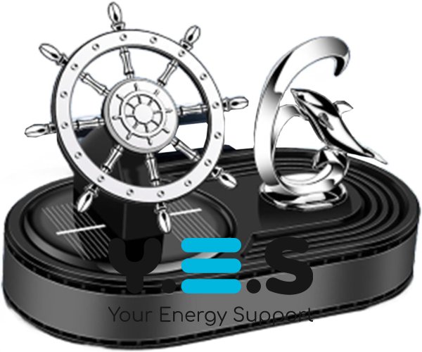 Автоароматизатор Captain XL-8/AND-8 на сонячній панелі, обертовий освіжувач повітря