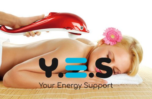 Ручний вібромасажер Dolphin «Дельфін» для масажу тіла