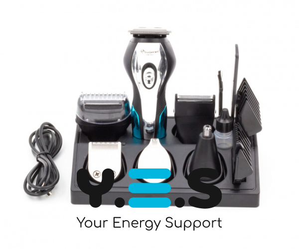 Набір для стрижки 10в1 Gemei GM-562: машинка-тример з насадками