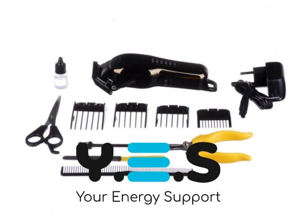 Бездротова машинка для стрижки тварин GEMEI PRO GM-6063 для вовни