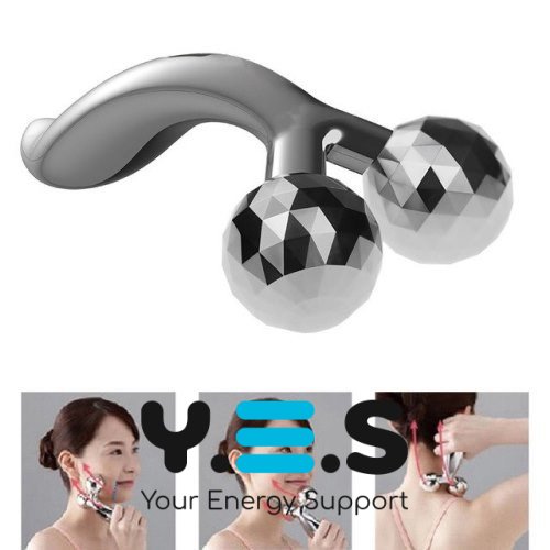 3D роликовий масажер MASSAGER для обличчя та тіла, 360° ліфтинг і тонус шкіри