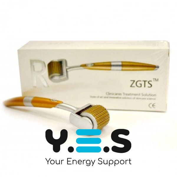 Мезоролер ZGTS (дермаролер) для мезотерапії, роликовий, 192 голки