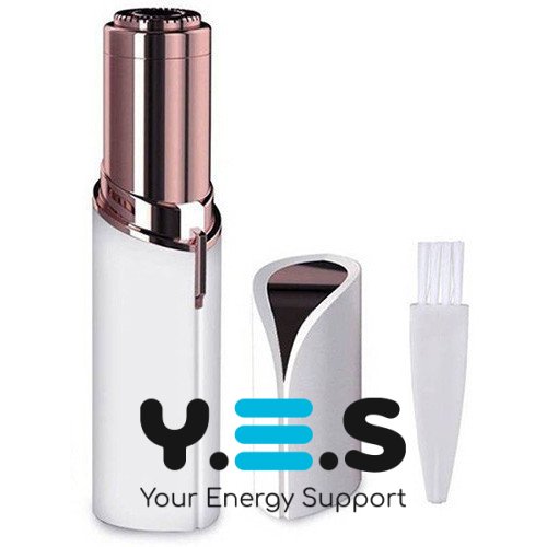 Жіночий тример Flawless «помада» для депіляції та гоління обличчя, депілятор-бритва