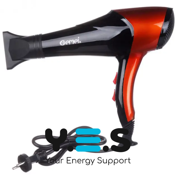 Фен для волосся Gemei GM-1786 2600W з насадкою-концентратором