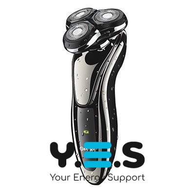 Акумуляторна електробритва Gemei GM-7719, бездротова, для сухого гоління