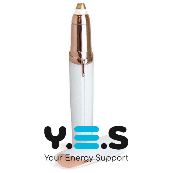 Жіночий тример-коректор для брів Flawless Brows, точне видалення волосків