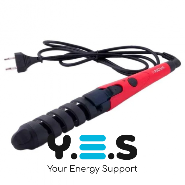 Спіральна плойка-стайлер NOVA 2007A для укладання волосся та створення локонів