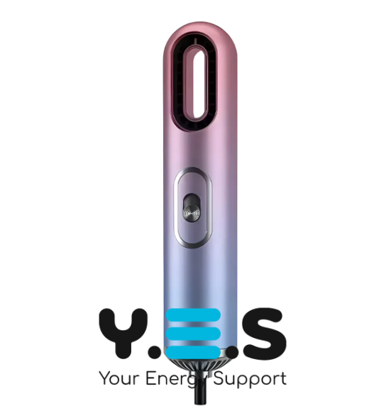 Портативний іонний фен COMMITMENT TO QUALITY: іонізація, відновлення волосся та швидке сушіння