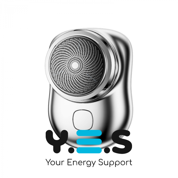 Портативна електробритва-брелок для сухого гоління, бездротова акумуляторна, USB-зарядка