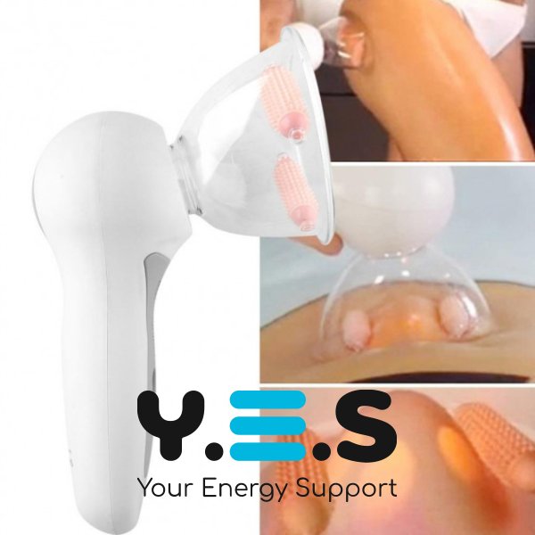 Ручний вакуумно-роликовий лімфодренажний антицелюлітний масажер Celluless MD для рук, живота, спини, ніг і сідниць