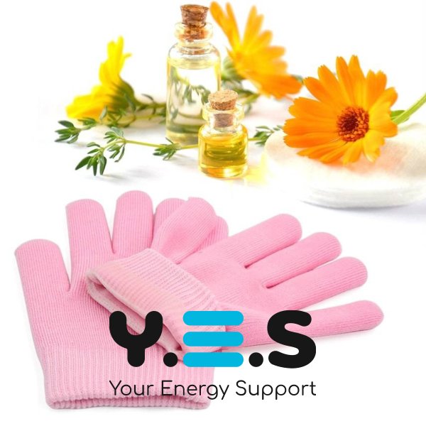 SPA гелеві рукавички для зволоження рук з олією жожоба, алое вера та вітаміном E