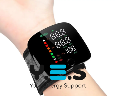 Автоматичний тонометр на зап’ястя з вбудованим акумулятором для вимірювання тиску