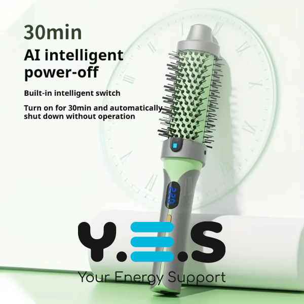 Термощітка 3-в-1 для укладки й випрямлення з іонізацією LY-946, об’єм та антистатик