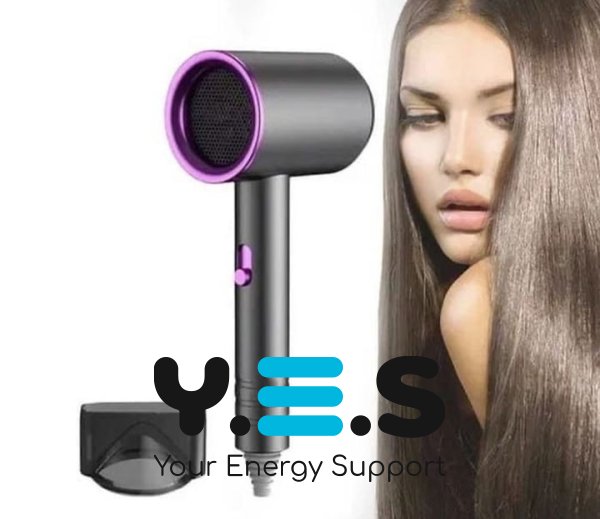 Професійний компактний фен-стайлер 2000 Вт для сушіння та укладання волосся