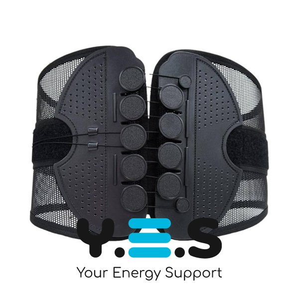 Корсет для попереку з системою точної фіксації, універсальний підтримуючий пояс