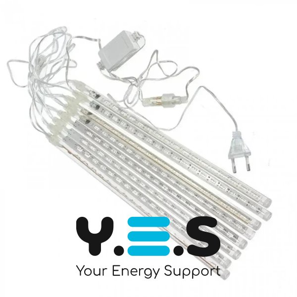 Світлодіодна гірлянда RD-110 «Сосульки» (трубки) 50 см, LED, мультиколор