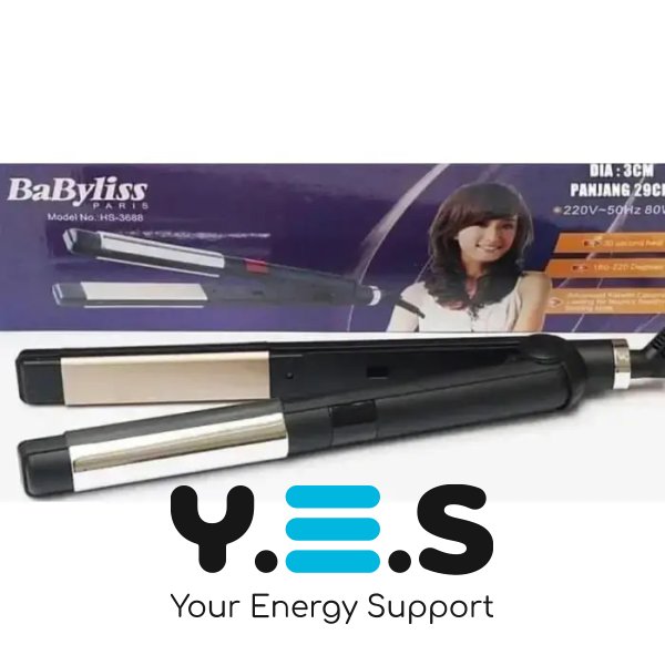 Керамічний випрямляч для волосся HS-3688 (утюжок) з поворотним шнуром