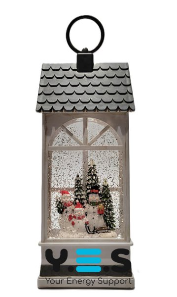 Святковий LED ліхтар-нічник XMAS WDL-24074B для дому та новорічного декору