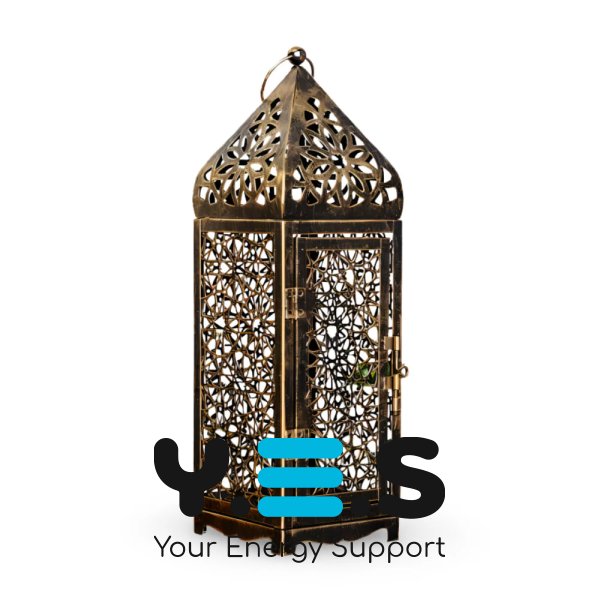 Інтер’єрний декоративний підсвічник для дому 9.5×9.5×25 см