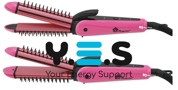 Трійні щипці-утюжок 3в1 MS-4906, 25W для укладки волосся щодня