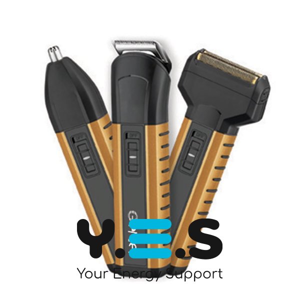 Електробритва-тример GEMEI GM-789 3-в-1, багатофункціональний набір