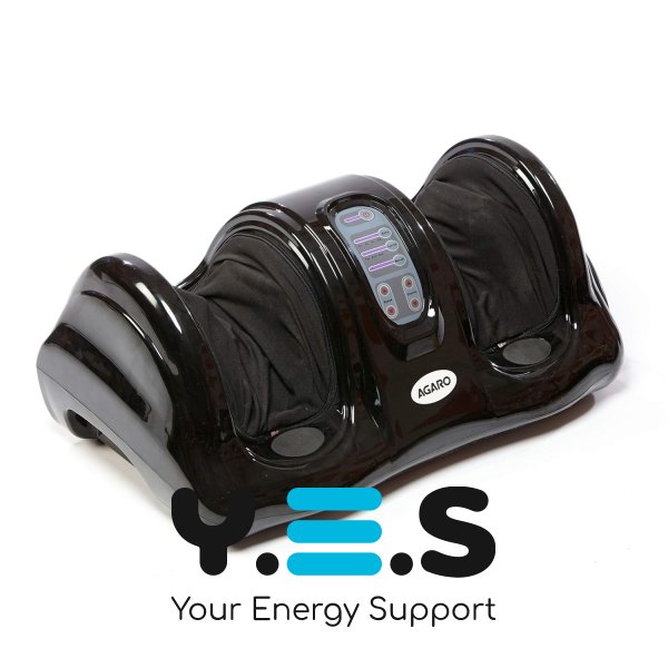 Електромасажер для стоп і литок Shiatsu Foot Massager, роликовий, з пультом керування