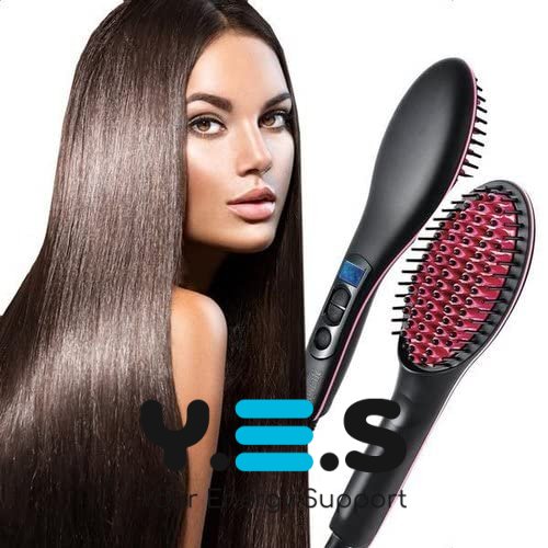 Щітка-випрямляч гребінець Straight Artifact HQT-906B з LED-дисплеєм