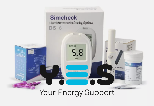 Компактний глюкометр GLM-76 для вимірювання рівня цукру в крові