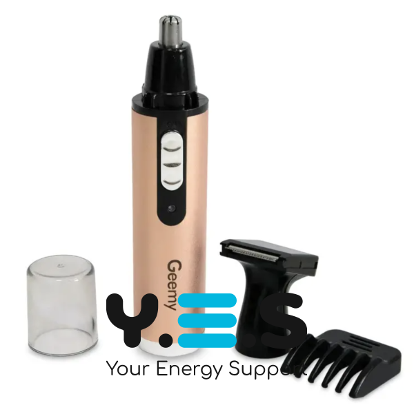 Тример GEMEI GM-3112 2в1 акумуляторний: для носа, вух та окантовки, гладке гоління