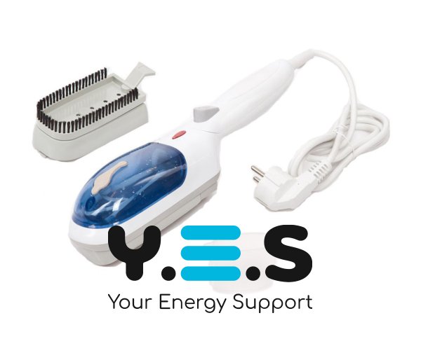 Ручний відпарювач‑пароочисник TOBI 2в1 — вертикальна парова праска для одягу