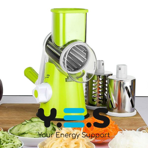 Овочерізка Kitchen Master ручна: мультислайсер‑подрібнювач для овочів і фруктів для дому