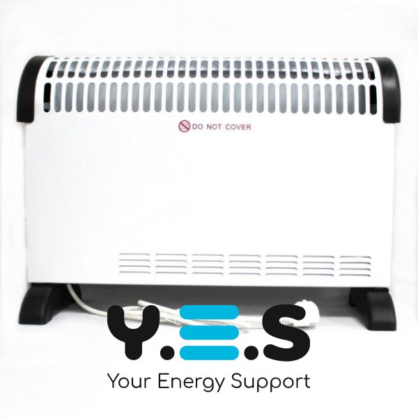 Електричний конвектор-обігрівач Crownberg CB-2000, 2000 Вт