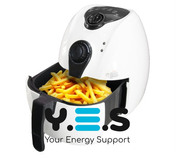Аерофритюрниця Domotec MS-3220 AirFryer, електрична повітряна фритюрниця 4,5 л