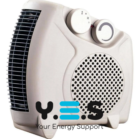 Портативний спіральний тепловентилятор SK-1654 FH-06 (дуйчик), 2000 Вт, побутовий обігрівач