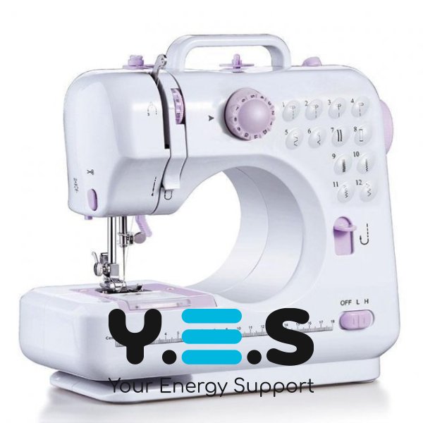 Портативна швейна машинка 12в1 багатофункціональна SEWING MACHINE 505