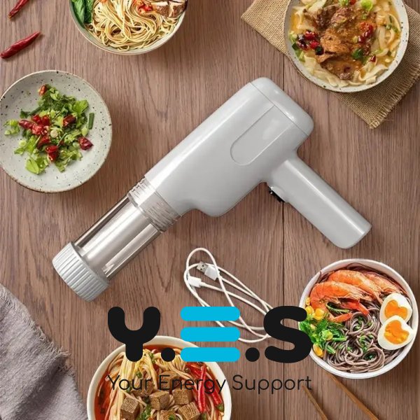 Бездротова електролапшерізка для домашньої локшини й макаронів, 6 насадок