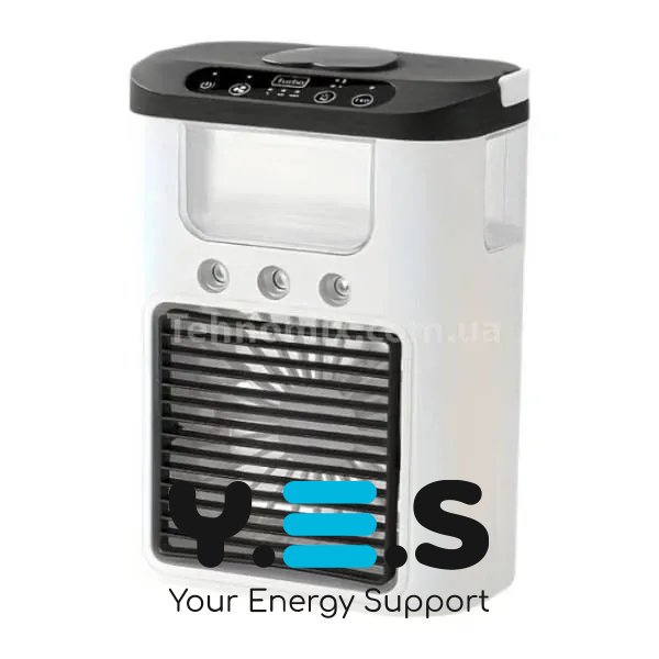 USB міні кондиціонер Ice Cooler XL-1346: настільний вентилятор-зволожувач 560 мл, LED-підсвітка